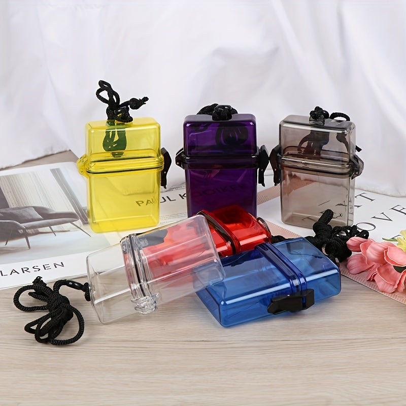 Outdoor Waterproof Storage Box for Keys Money Plastic Case