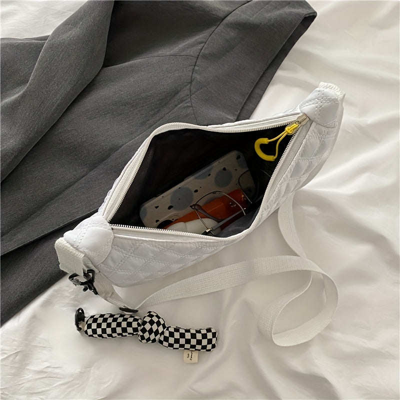 Casual Outdoor Sling Waist Bag Women's Zipper Crossbody Bag