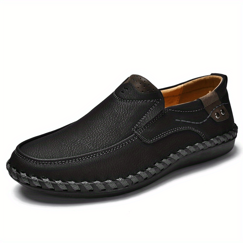 Men's Stitch Non Slip Loafer Shoes Lightweight Wear resistant Driving Shoes