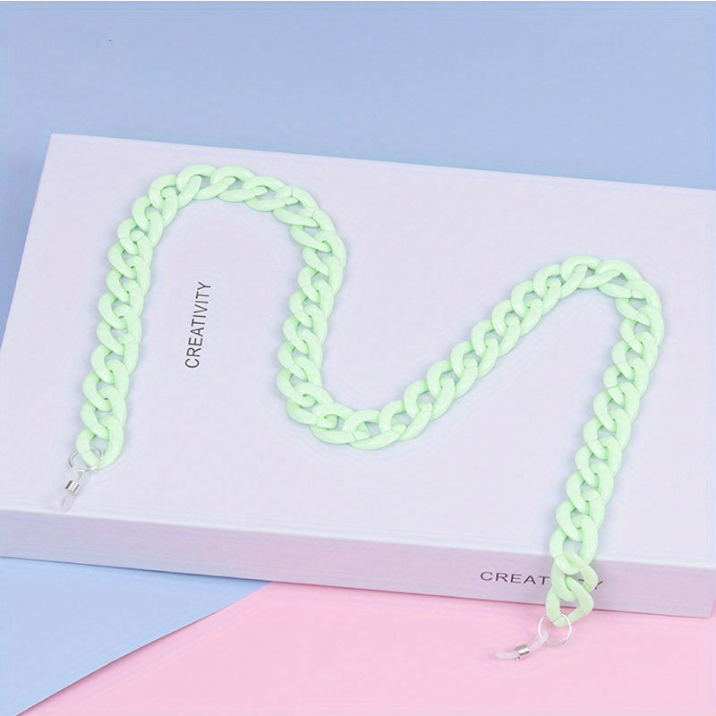Acrylic Sunglasses Lanyard Chain Anti Fall Glasses Chain Hanging Chain