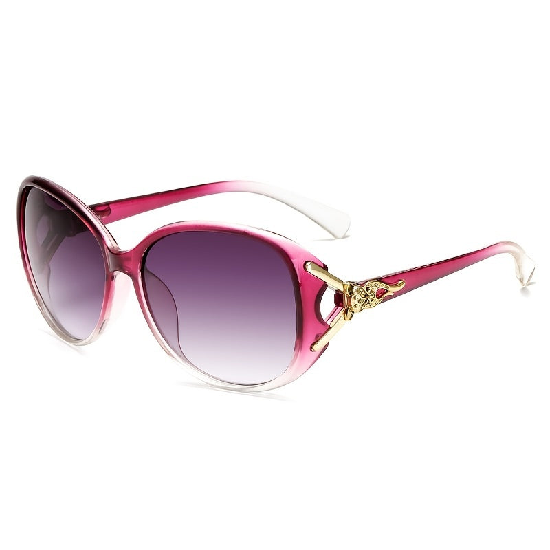 Women Oversized Polarized Sunglasses Classic Fox Shades UV400