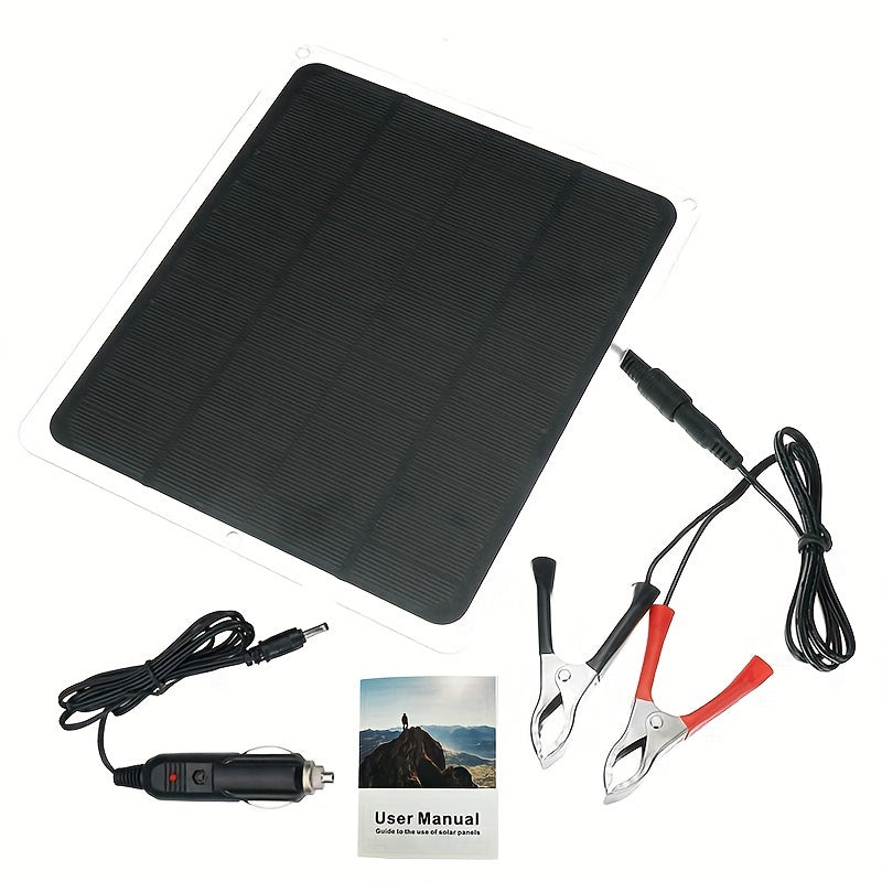20W Outdoor Solar Panel Car Solar Panel for Fan Mobile Phones Solar Power