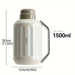 Large Capacity Insulated Water Kettle 33oz Stainless Steel Leakproof Bottle