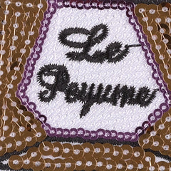 2pcs Sequins Lipstick Embroidered Iron-On Patches for Girls