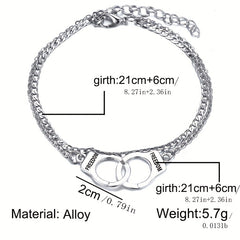 Bohemian Style Men's Handcuff Bracelet Anklet