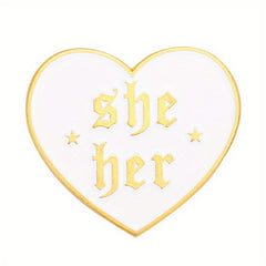 Metal Love English Letter Geometric Badge Silky Scarf for Men