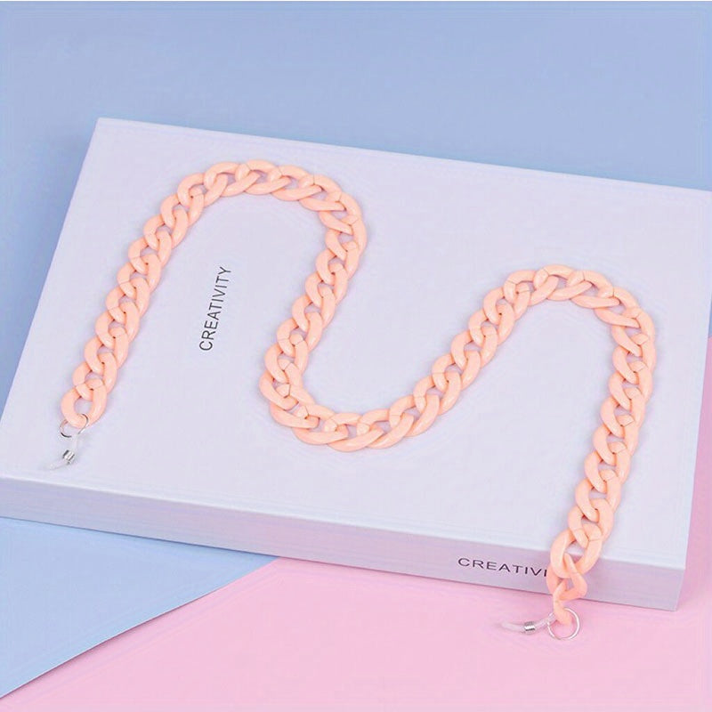Acrylic Sunglasses Lanyard Chain Anti Fall Glasses Chain Hanging Chain
