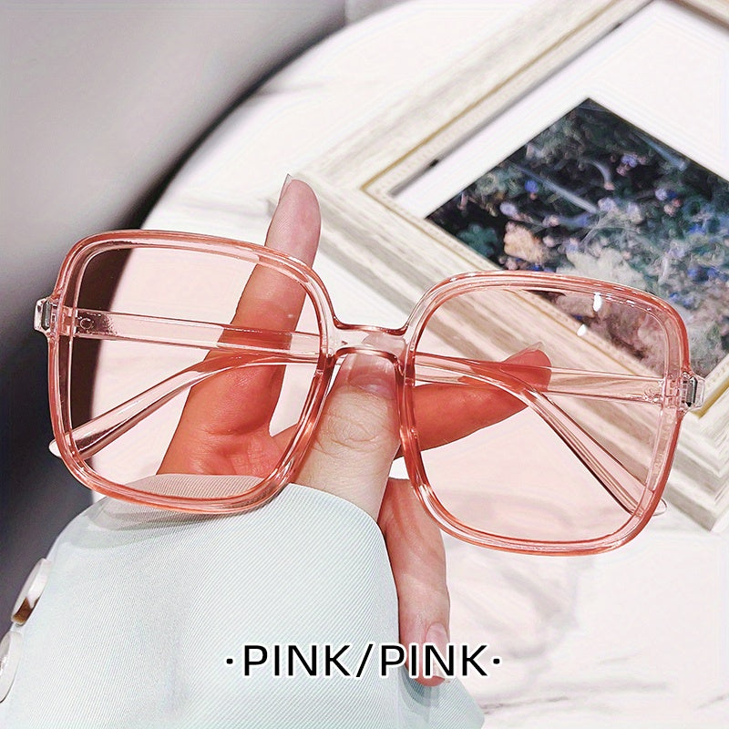 Men's Large Frame Sunglasses UV Resistant For Street Photography
