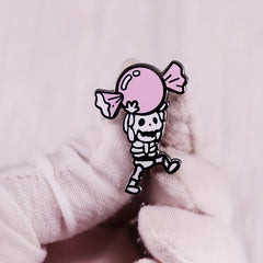 Skull And Candy Brooch Halloween Cartoon Pin Accessories