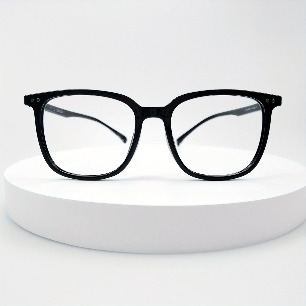 Men's Oversized Light Glasses Square Computer Light Block