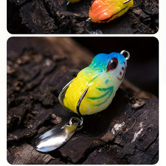 Bionic Frog Lure Double Hook Blade Fishing Accessories