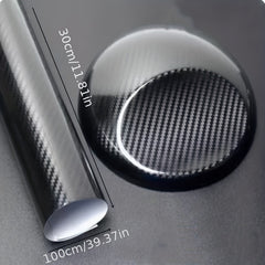 Car Carbon Fiber Stickers 5D Carbon Fiber Film Car Interior Stickers