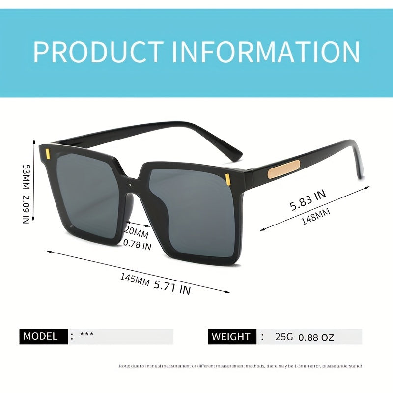 Men's Square Frame UV Protection Sunglasses for Sports