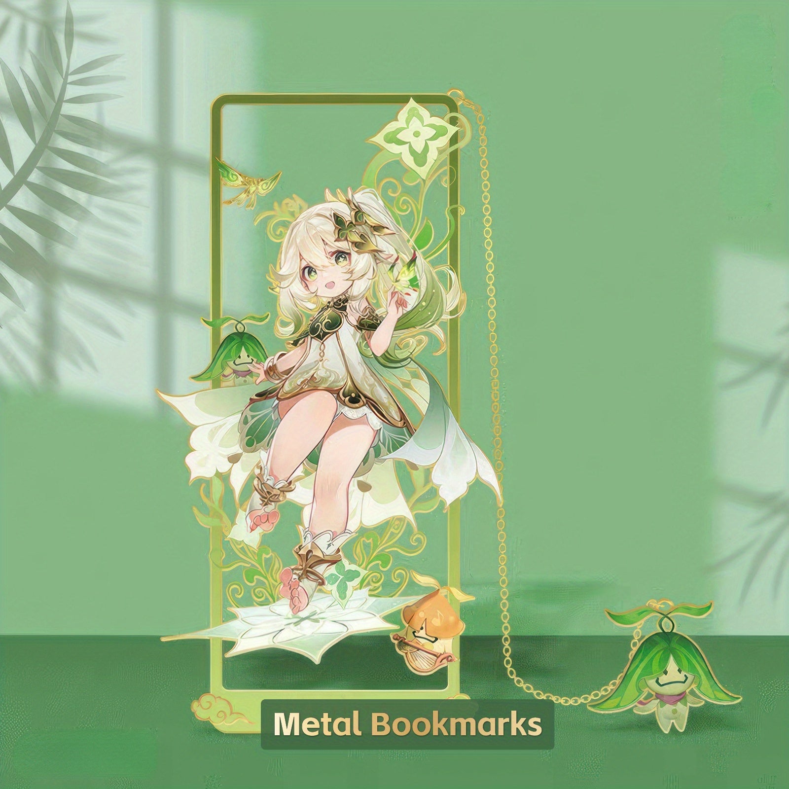 Anime Character Metal Bookmarks - Great Gift for Reading