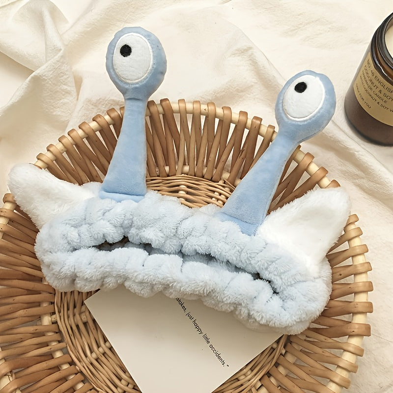 Snail Face Wash Hairband Funny Headband Non slip
