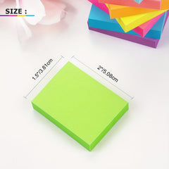800 Sheets Sticky Notes Bright Colors Recyclable Self Stick Pads