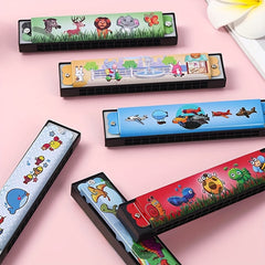 5pcs Harmonica Toy Gift 16 Holes Harmonicas Party Favor for Goodie Bags