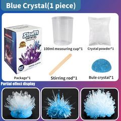 DIY Crystal Growth Science Education Toy