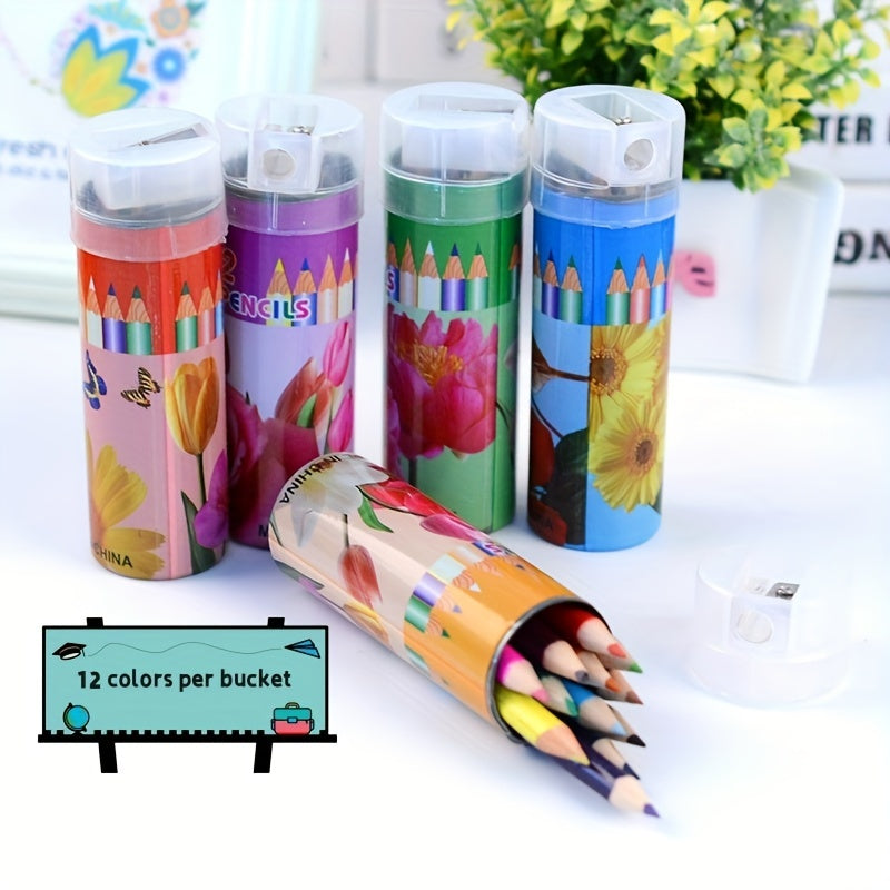 DIY Painting Supplies Set - Colored, Drawing, and Paint Pencils