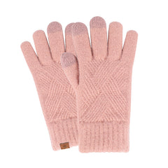 Women's Winter Touchscreen Stretch Thermal Magic Gloves Warm Wool Knitted