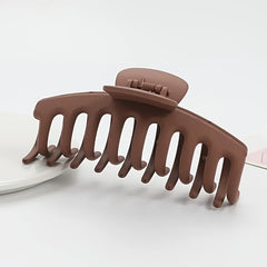 Matte Large Hair Claw Clip Non Slip Strong Hold Hair Jaw Clip