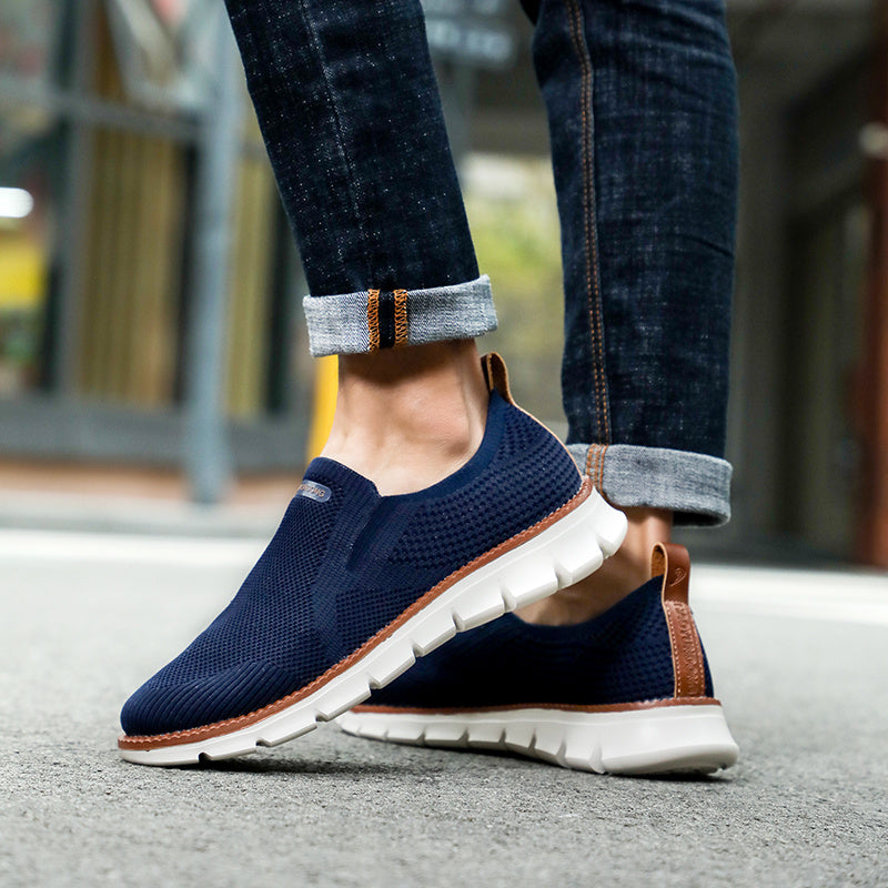 Men's Breathable Mesh Casual Oxford Shoes Sneakers