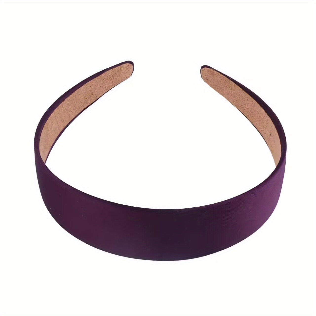 Satin Wide Brim Headband Non-Slip Hair Accessory