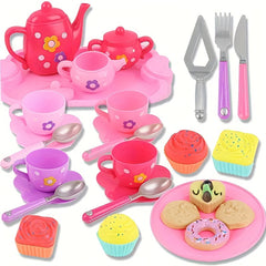 Children's Tea Conversation Set with Cookies and Kettle - Halloween Game