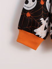 Boy's Halloween Style Graphic Sweatshirt