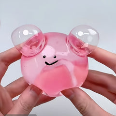 Transparent Squeeze Ball Novelty Toy for Kids 3+
