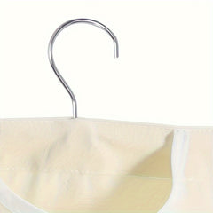 Canvas Clothespin Bag with Hanger & Rotatable Hook