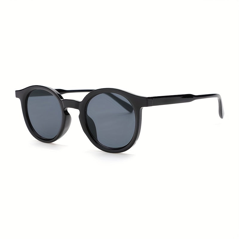 Round Frame Sunglasses Minimalist Outdoor UV400