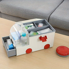Car Shaped Medicine Organizer First Aid Box