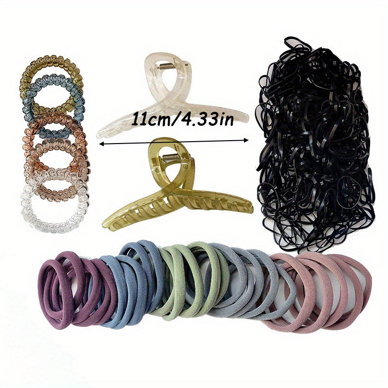 380pcs Women's Hair Accessories Set