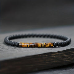Men's Frosted Stone Beads Bracelet Gift For Men