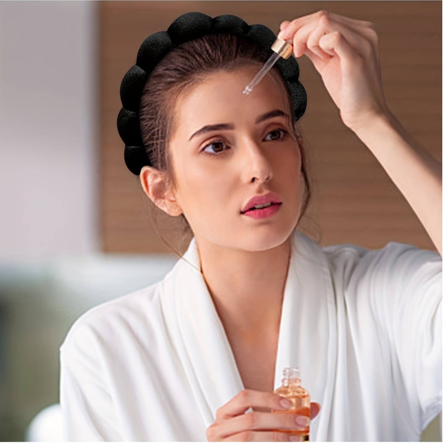 Soft Cloth Fabric Headband for Skincare Makeup Wear