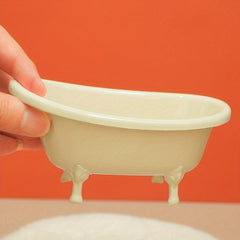 Nordic Style Bathtub Dollhouse Furniture Set