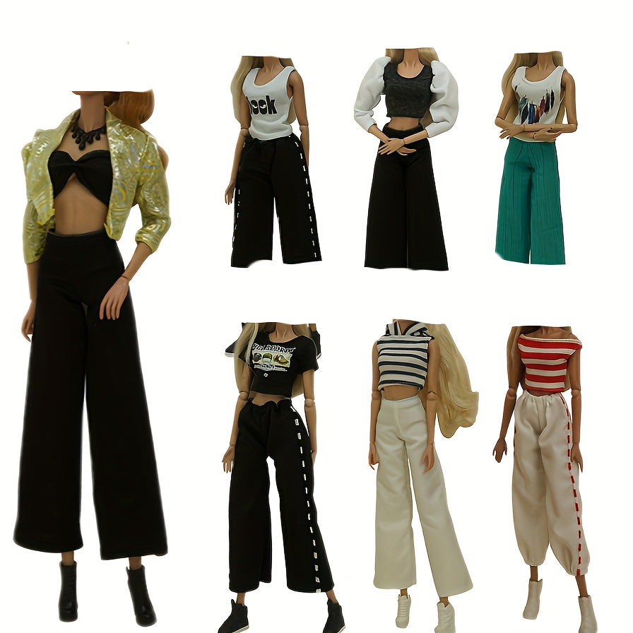 Office Lady Doll Jumpsuit Dress Bag Doll Accessories