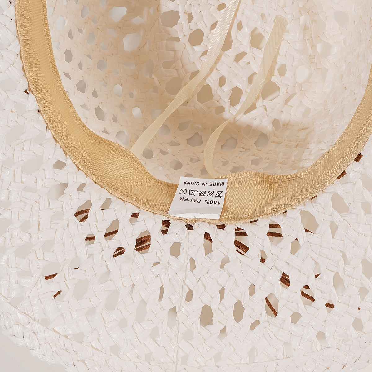 Casual Hollow Boho Straw Hat Summer Sun Hat