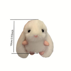 Mink Rabbit Bag Pendant High end Gift Car Keychain Halloween decor