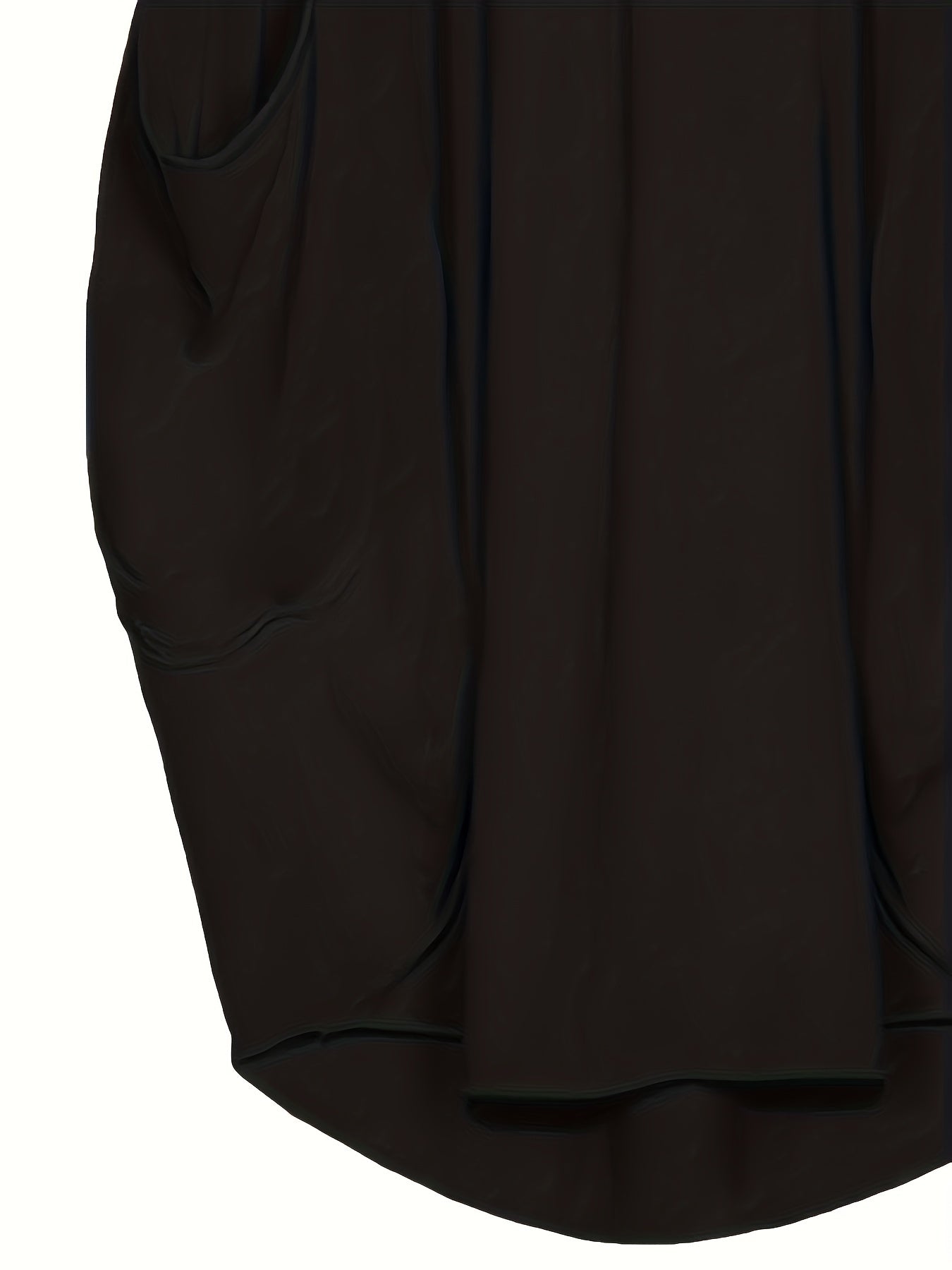  Slogan Print Loose Fit Baggy Dress
