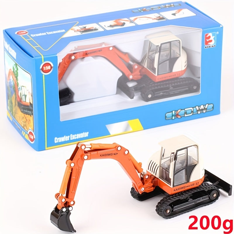 Zinc Alloy Excavator Model Toy - Christmas Gift