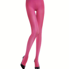 Opaque Elastic Pantyhose High Waist Women's Stockings