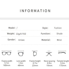 Rimless Pentagram Sunglasses Y2K Women's Eyewear Shades