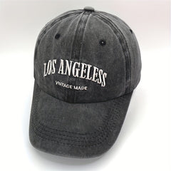 Alphabet Embroidery Baseball Cap Sunshade Soft Top Hat