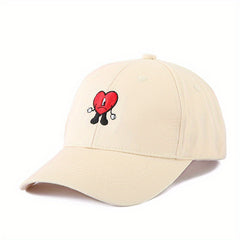 Hottest Heart Graphic Print Baseball Cap