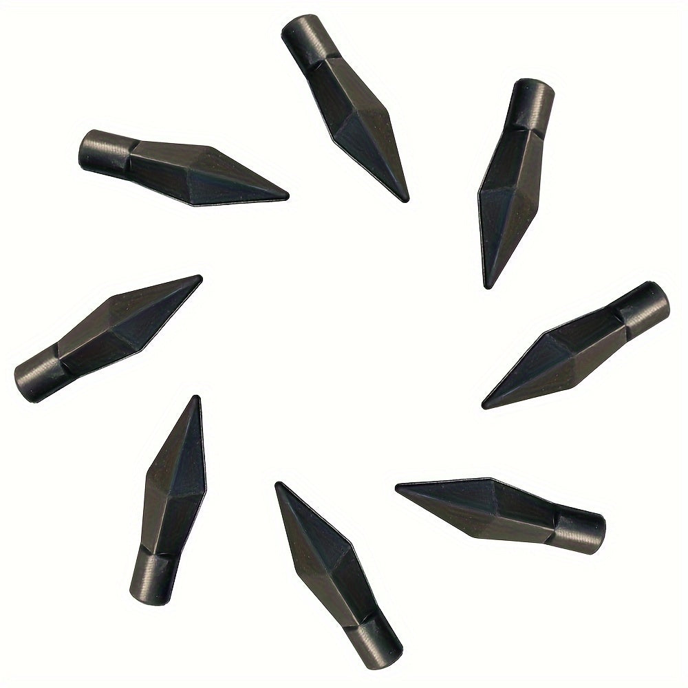24pcs Soft Rubber Arrowheads Safety Replacement Broadhead Arrow Heads Tips