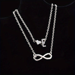 Letter Heart Beach Anklet Foot Jewelry