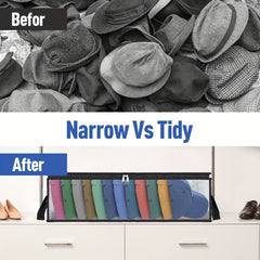 Baseball Cap Storage Box With Sturdy Handles Hat Storage Bag