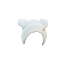 Winter Thick Beanie Hat Ear Warm Knitted Hat Winter Soft Knit Beanie Hat